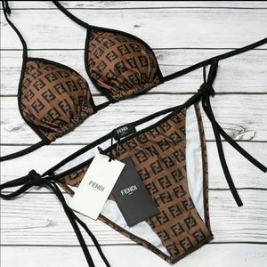 fendi 2 piece bathing suit